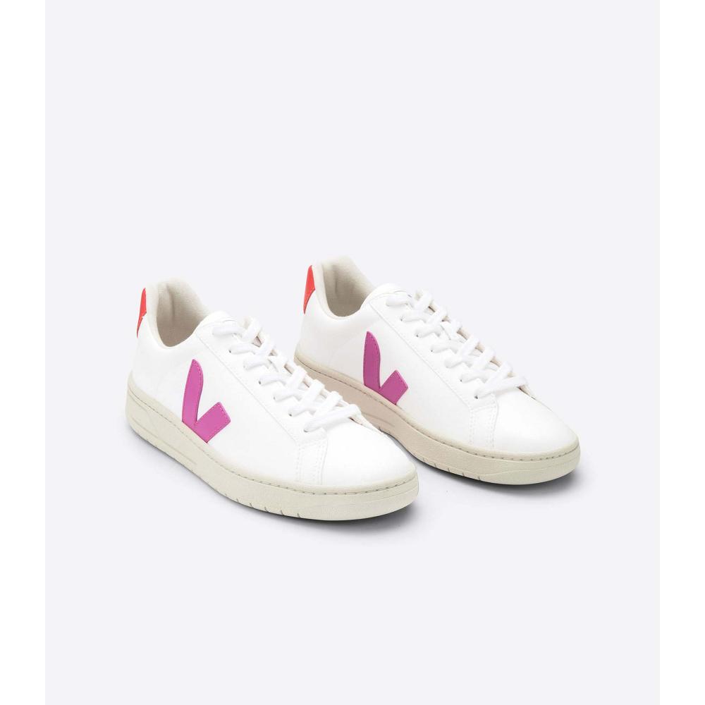 Veja URCA CWL Schoenen Dames White/Red | BE 571FDN